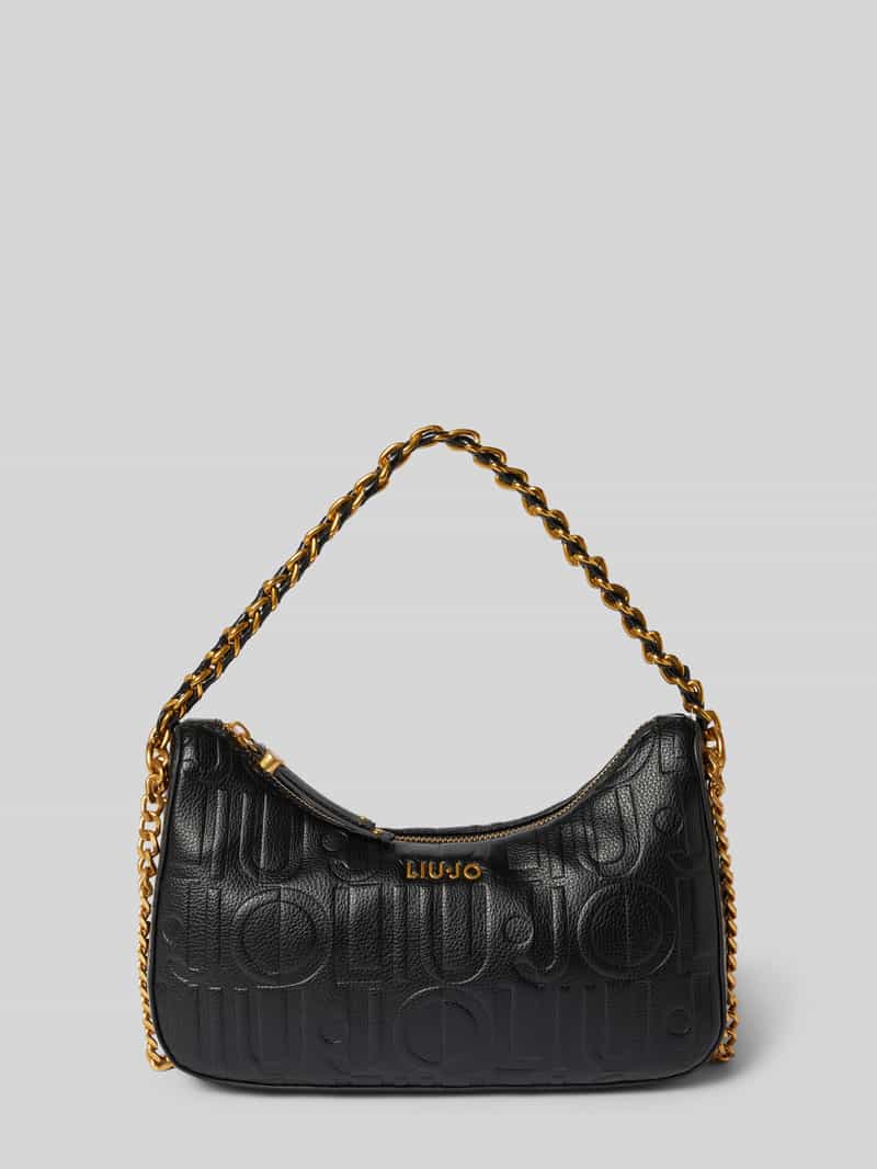 Liu Jo White Handtas met structuurmotief met label model 'ADONIDE'