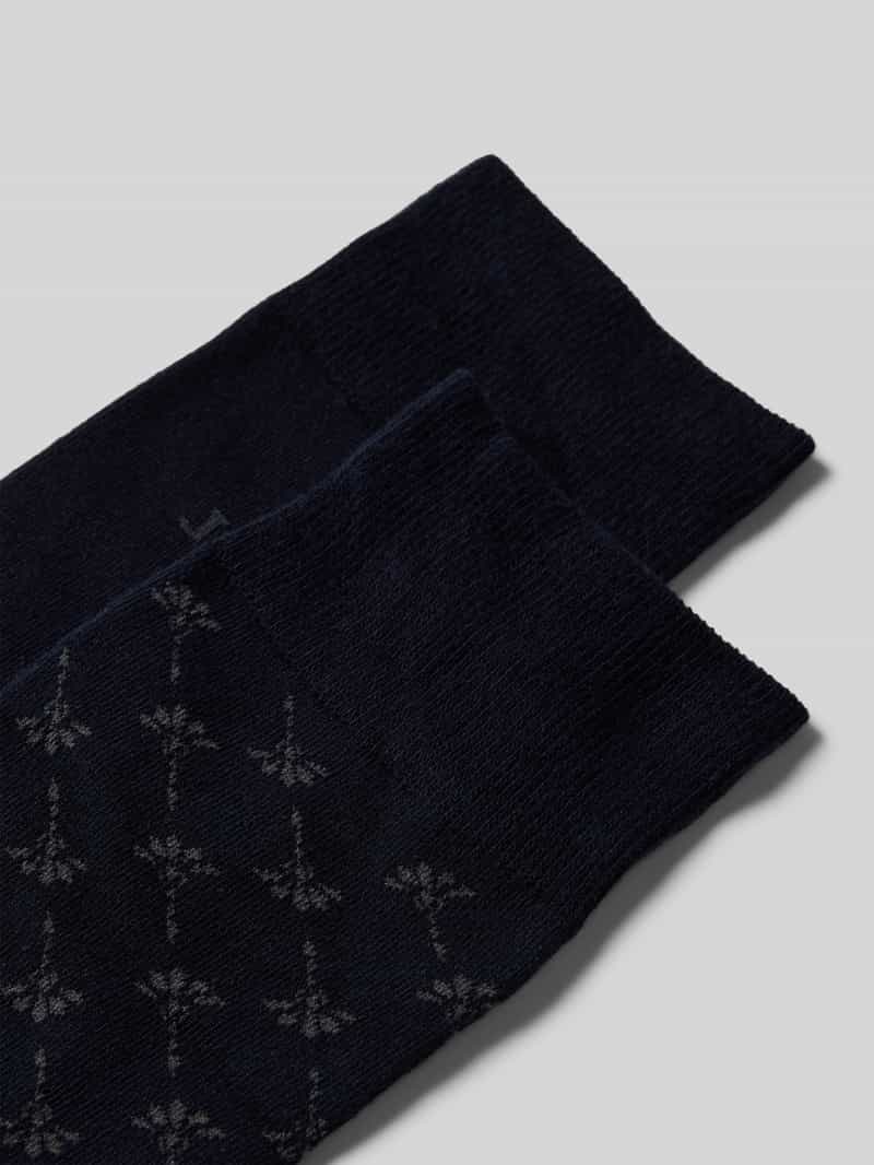 JOOP! Collection Sokken met elastische ribboordjes in een set van 2 paar