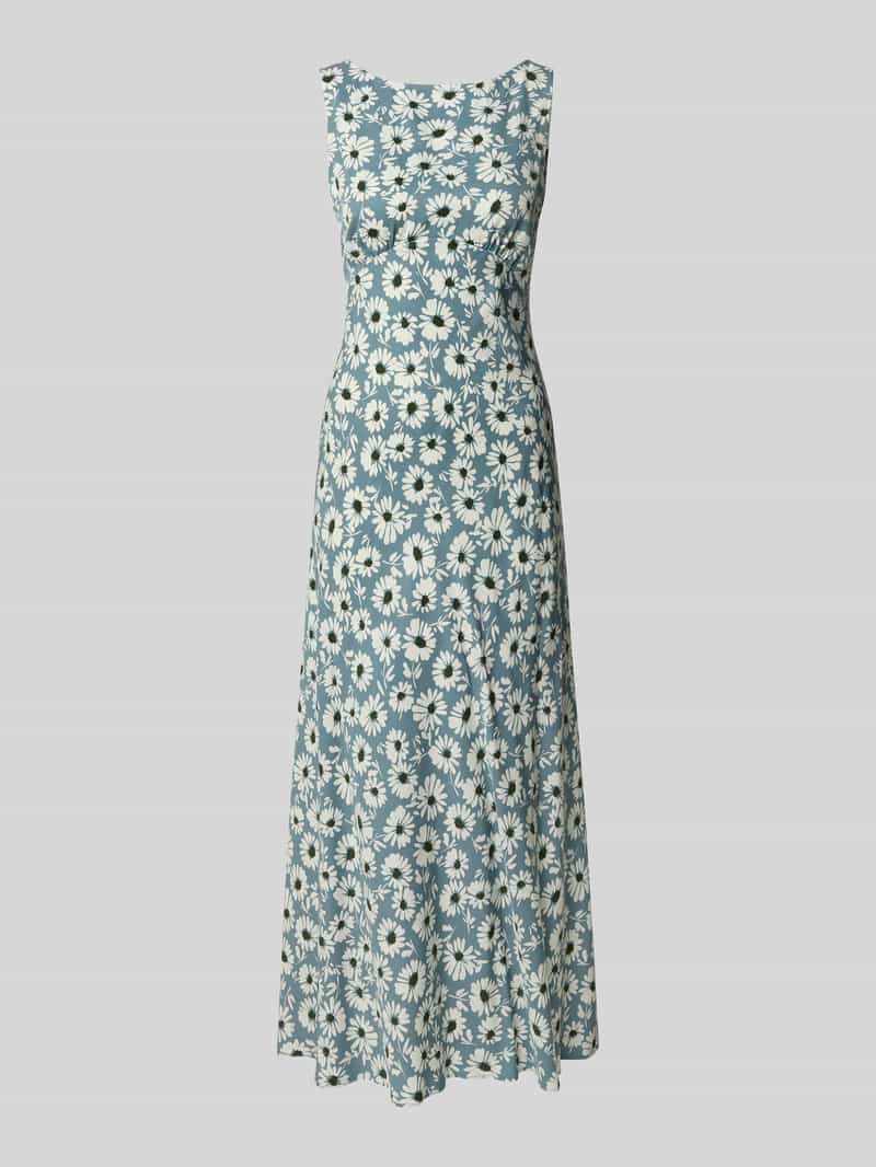 LUISA CERANO Maxi-jurk met ronde hals