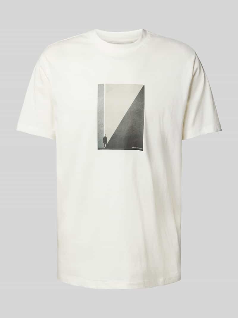 Armani Exchange T-shirt met motiefprint