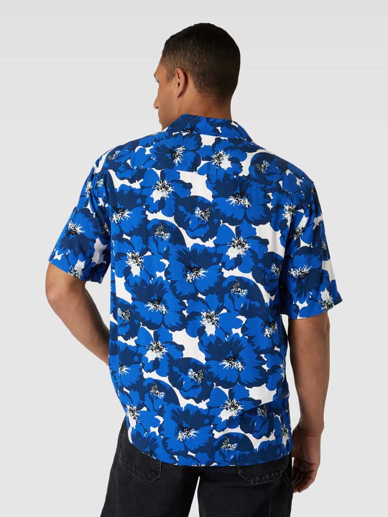 Vrijetijdsoverhemd van viscose met bloemenmotief THE KOOPLES