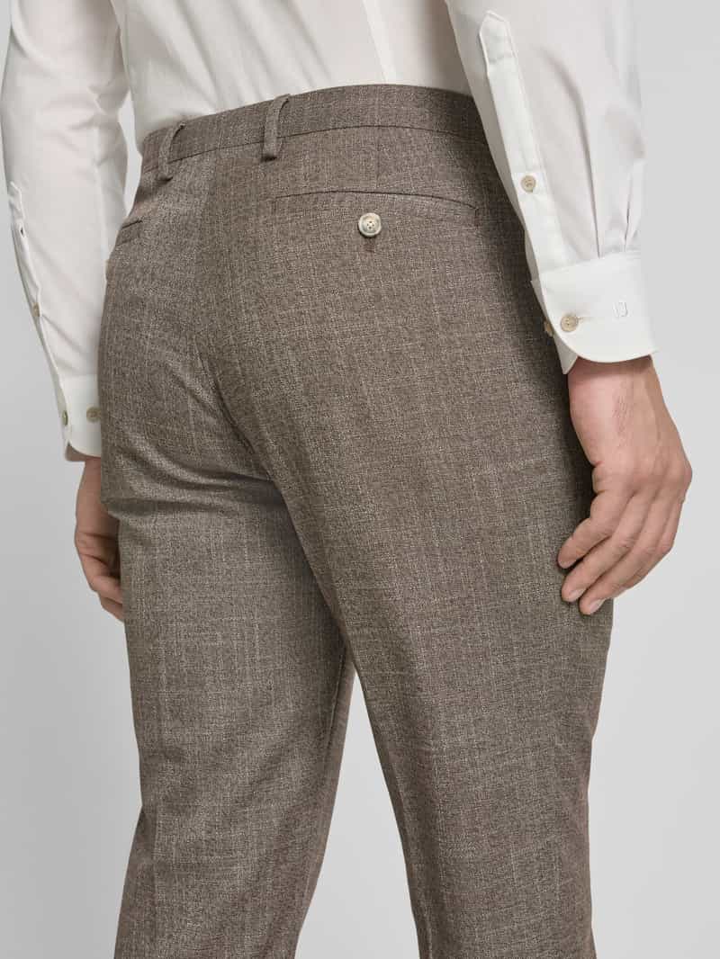 MCNEAL Regular fit pantalon met persplooien