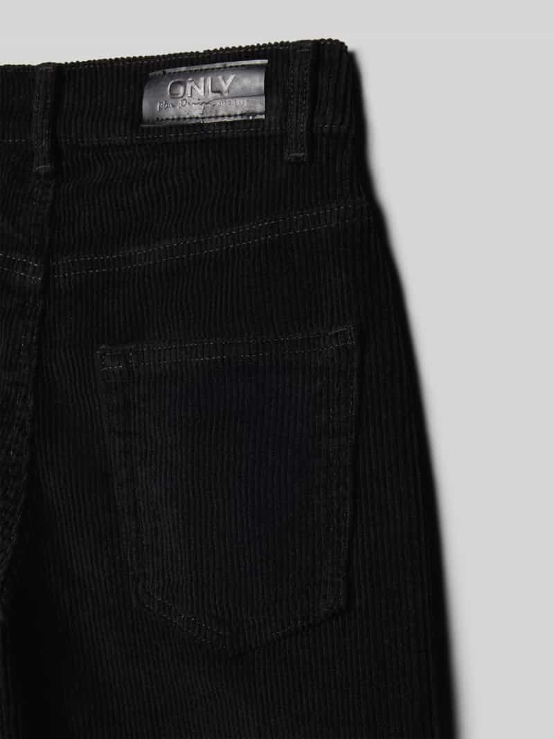 Only Wide leg corduroy broek van katoenmix model 'HOPE'