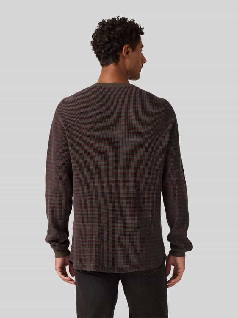 Levi's relaxed fit shirt met lange mouwen van pure katoen model 'THERMAL TEE YANNIC'