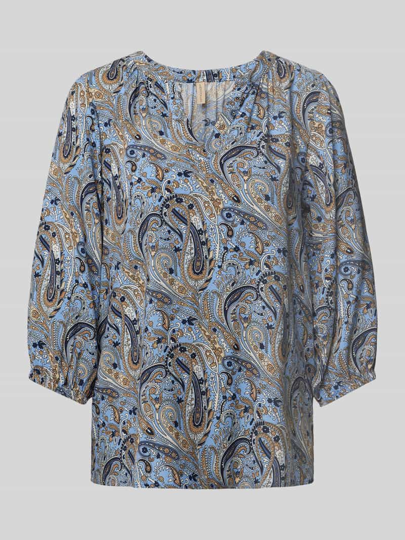 Soyaconcept Regular fit blouse met 3 4-mouwen model 'PIANNA'