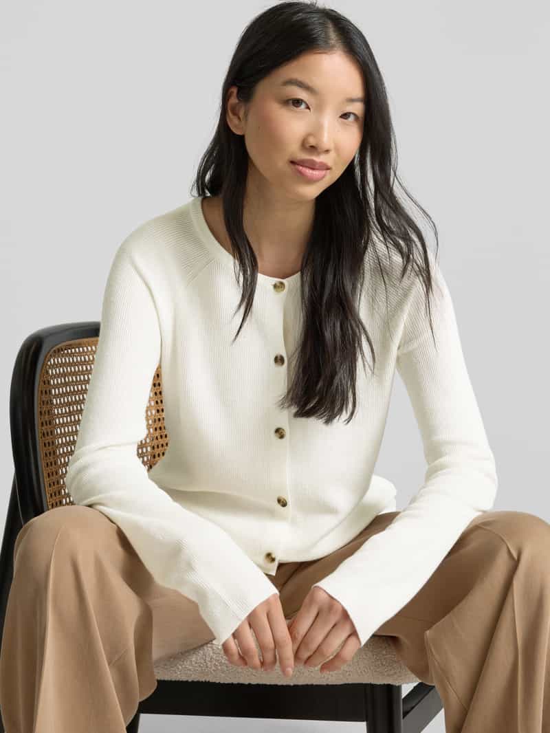 Christian Berg Woman Vest met knoopsluiting