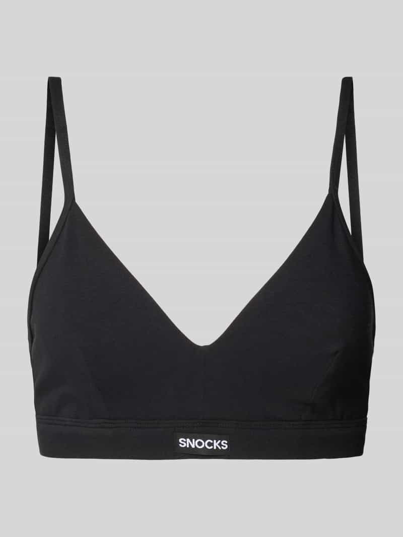 Snocks Bustier met labeldetail