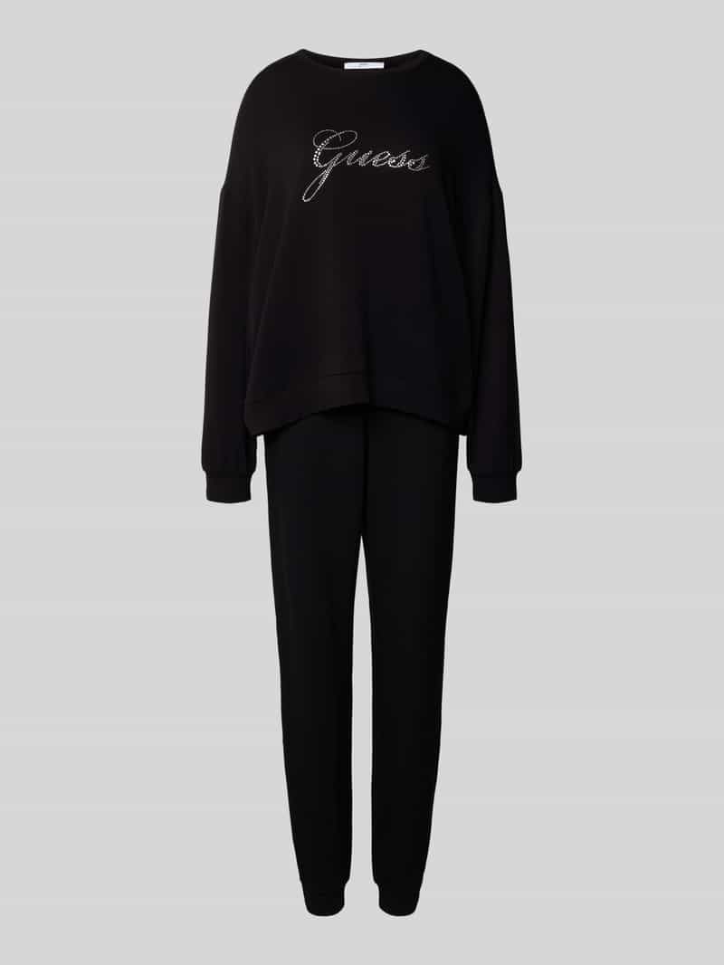 Guess Oversized pyjama met labeldetail