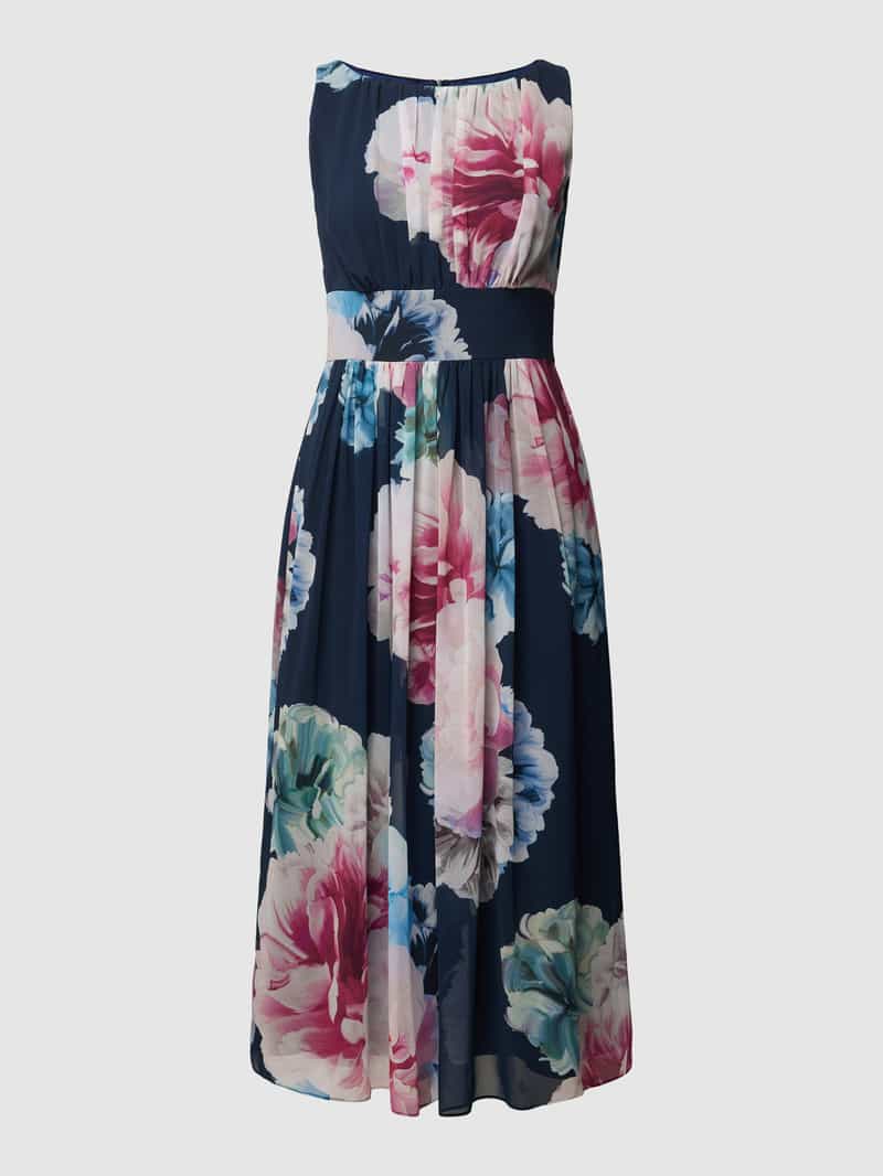 Swing Cocktailjurk met all-over motief