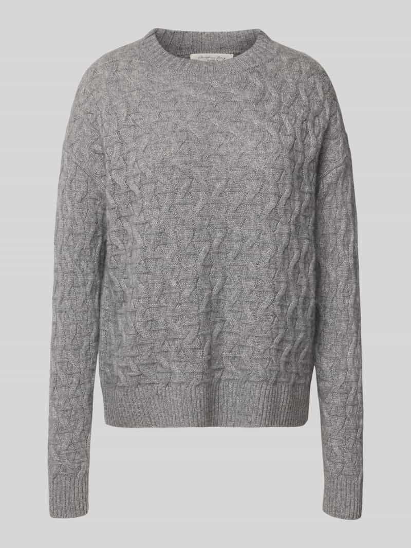 Christian Berg Woman Gebreide pullover van kasjmier met ronde hals