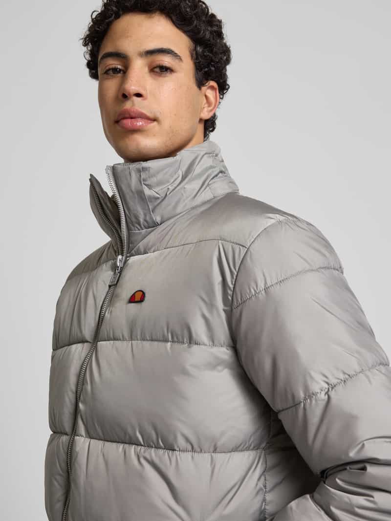 Ellesse Regular fit gewatteerd jack met logostitching model 'Paddero'