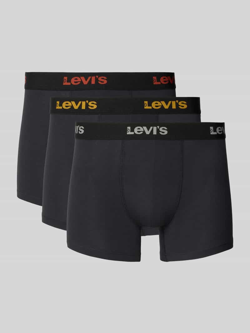 Levi's Boxershort met elastische logoband in een set van 3 stuks