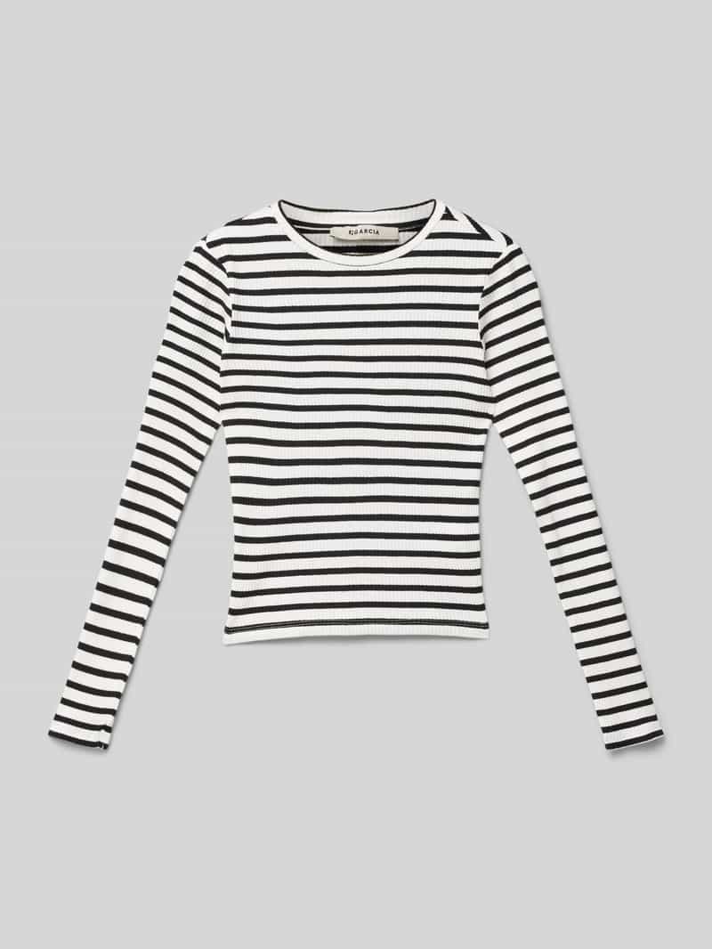 Garcia Longsleeve met ronde hals