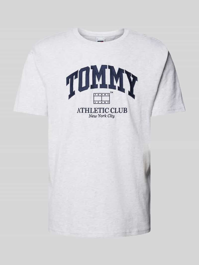 Tommy Jeans T-shirt met labelprint