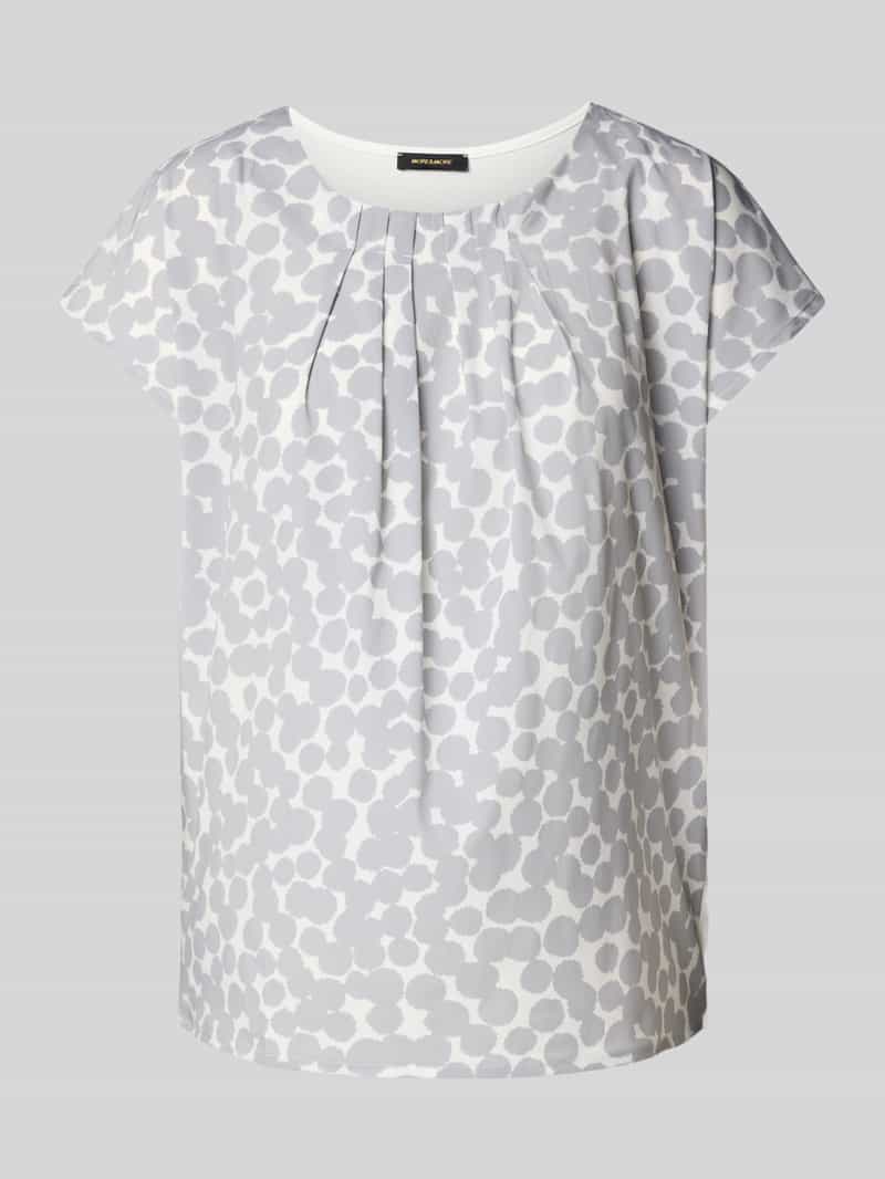 MORE & MORE Blouseshirt met ronde hals