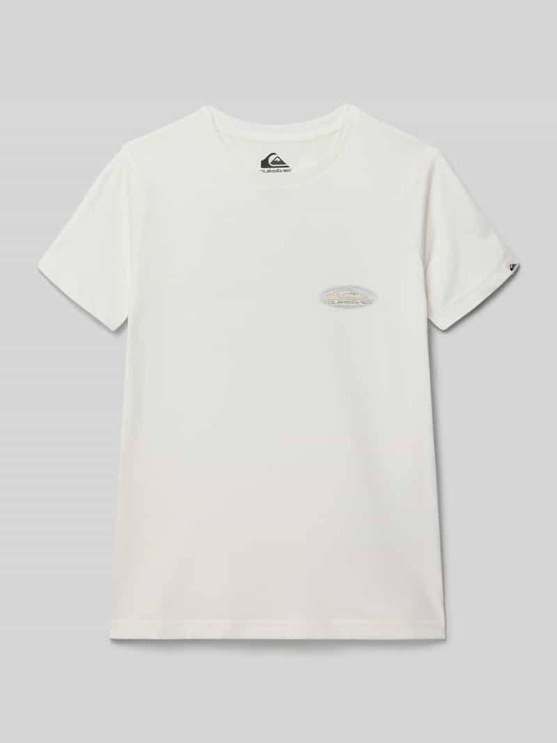Quiksilver T-shirt met labelprint model 'EVO'