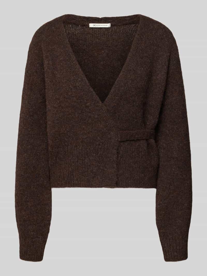 Tom Tailor Denim Regular fit gebreid jack in wikkellook