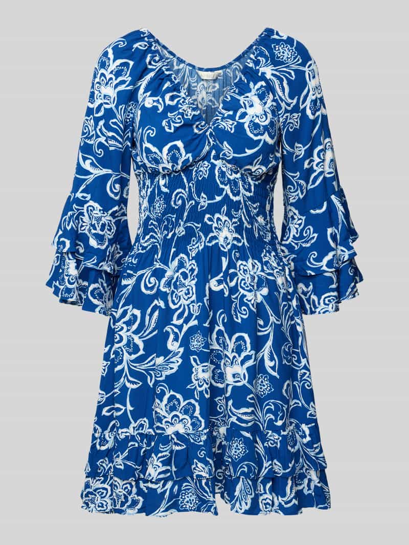 Apricot Mini-jurk met volants