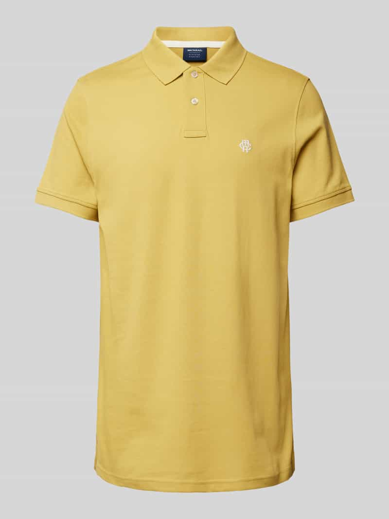 MCNEAL Poloshirt met labelstitching