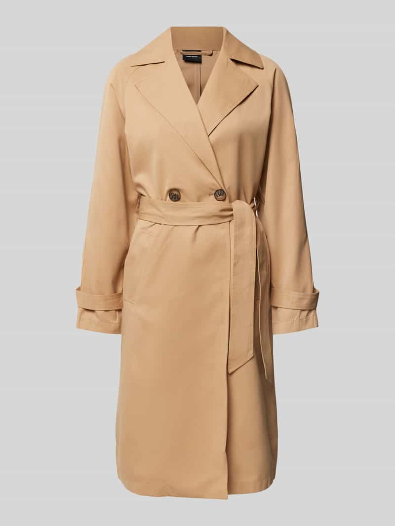 Vero Moda Outdoor Trenchcoat met strikceintuur, model 'LOU'