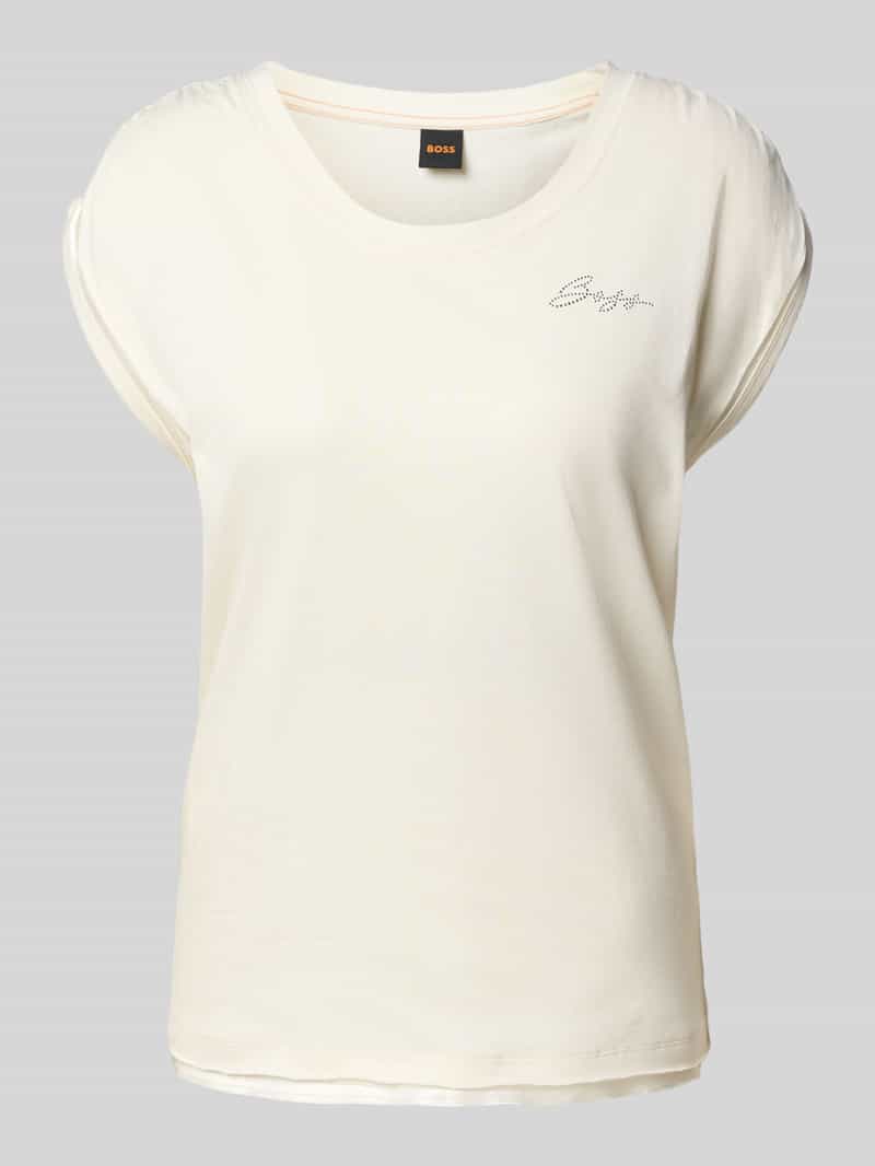 Boss Orange Regular fit T-shirt van puur katoen model 'ELAI'