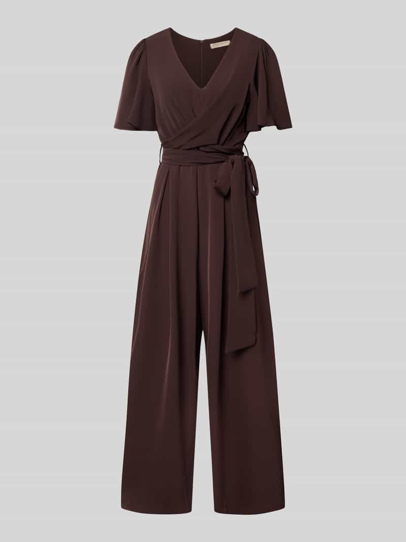 RINASCIMENTO jumpsuit met stoffen riem