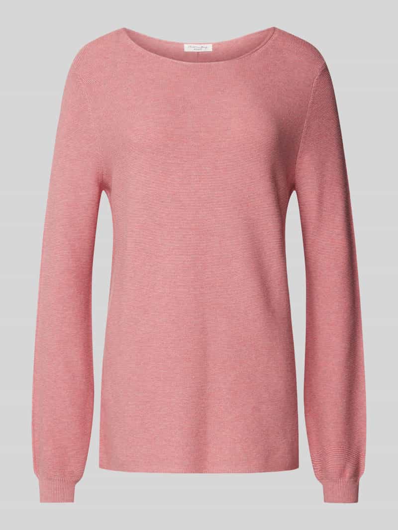 Christian Berg Woman Gebreide pullover met ballonmouwen