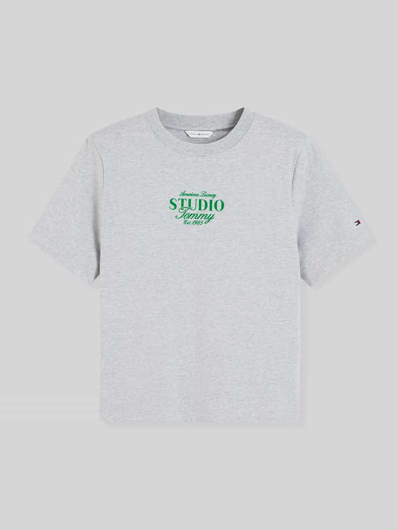 T-shirt met logoprint