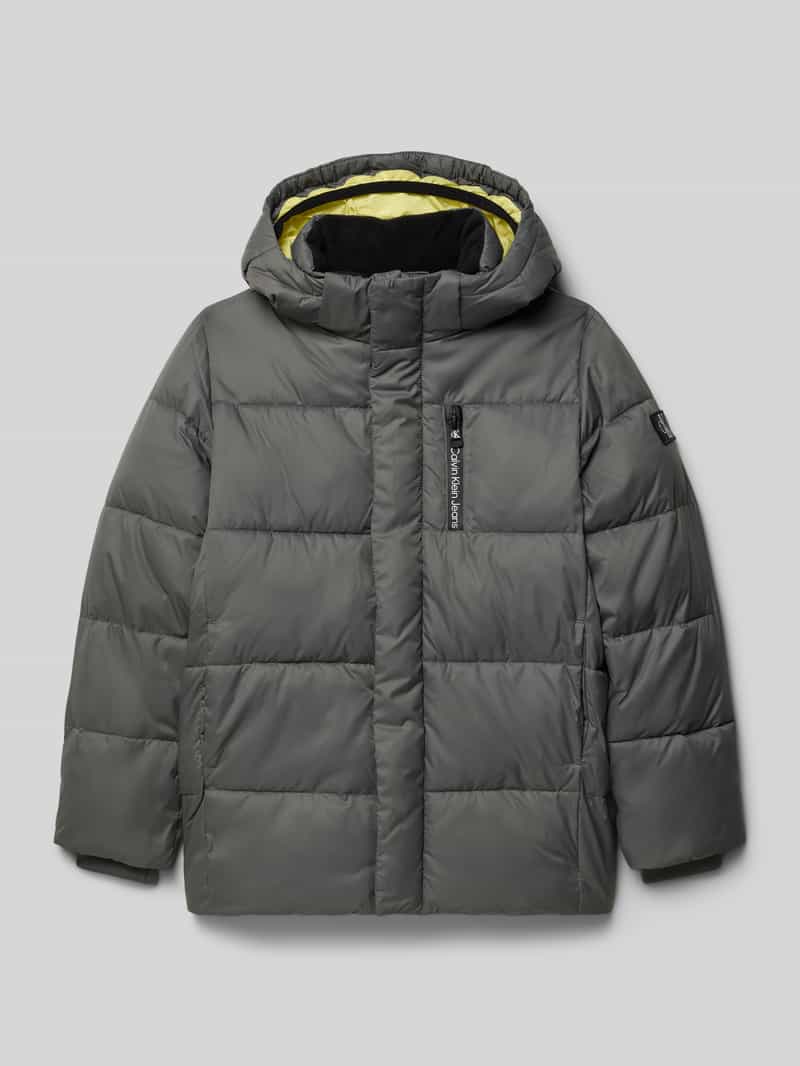 Calvin Klein Jeans Gewatteerd jack met capuchon