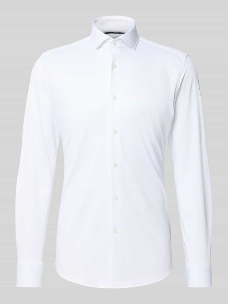 Boss Slim fit zakelijk overhemd met haaikraag model 'HANK'
