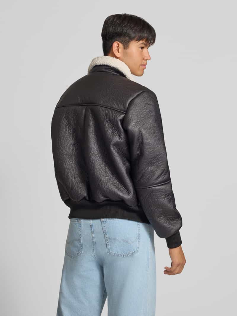 alpha industries Regular fit bomberjack met kentkraag