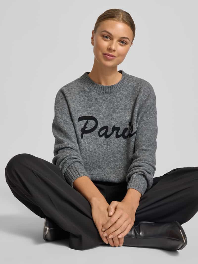 Vero Moda Regular fit gebreide pullover met wol modell 'BOOM'