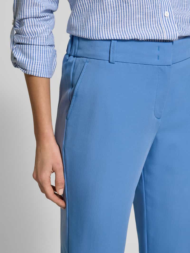 Christian Berg Woman Tapered fit stoffen broek met elastische band