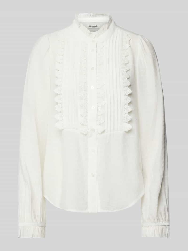 LOLLYS LAUNDRY Overhemdblouse met knoopsluiting model 'Ariel'