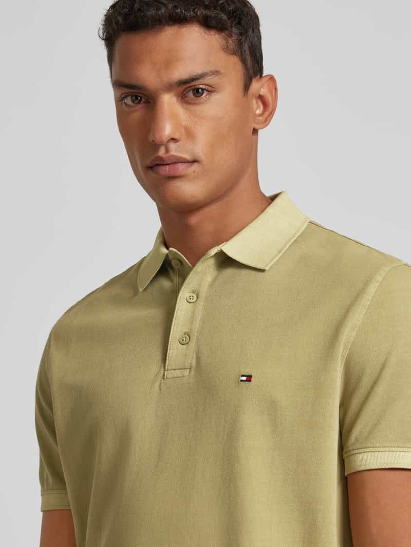 Tommy Hilfiger Regular fit poloshirt met logostitching