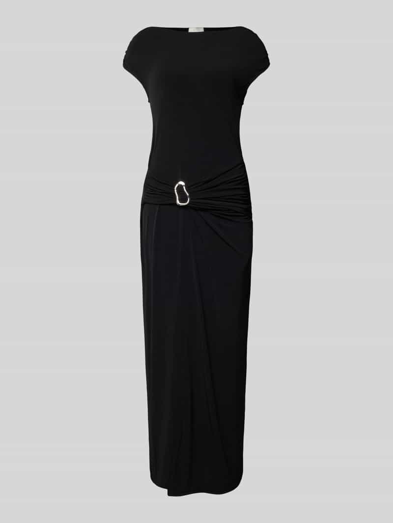 NEO NOIR Slim fit maxi-jurk met siergesp model 'Minja'