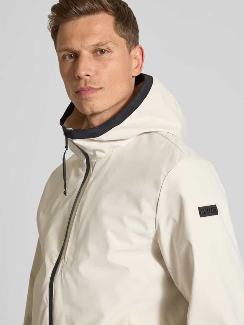 khujo Windbreaker met capuchon model 'Hamza'