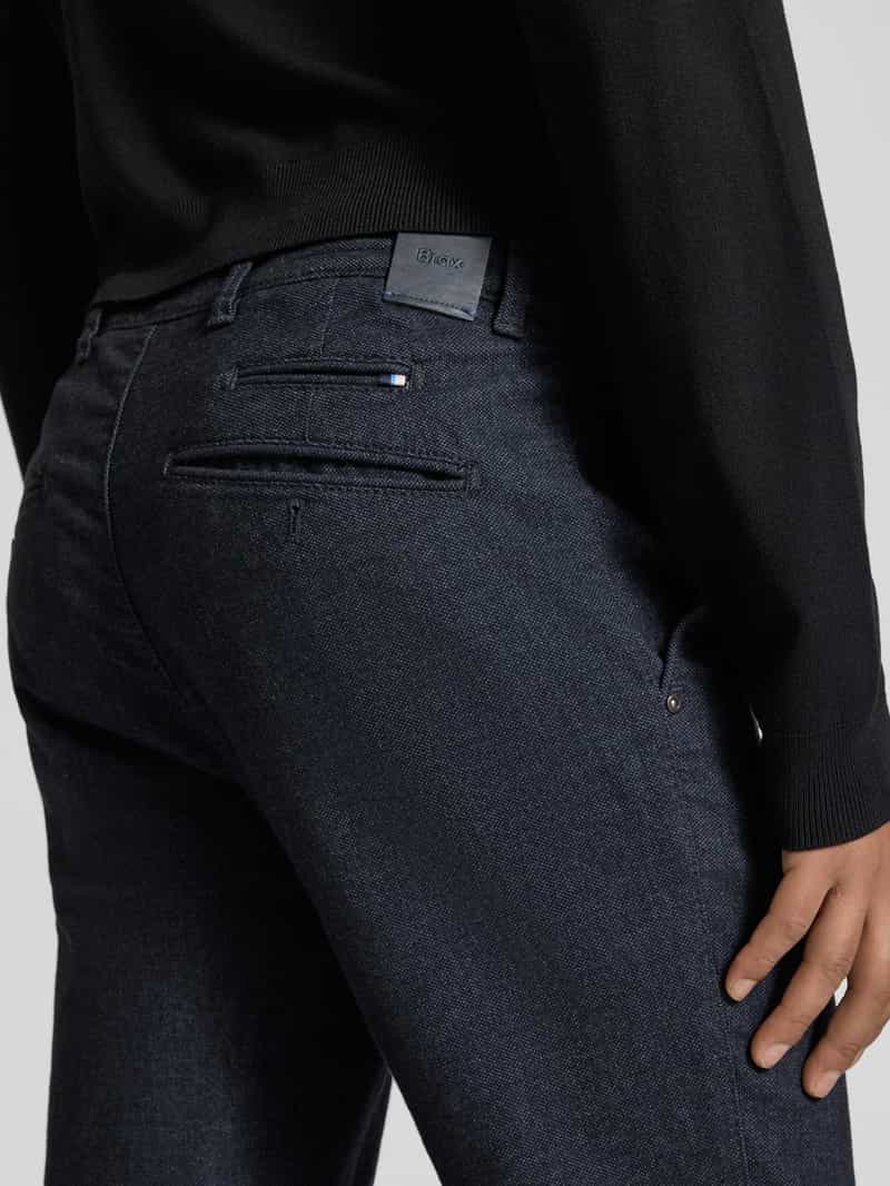 BRAX Slim fit broek met achterzakken model 'Fabio'