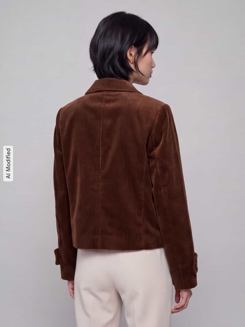 Only Regular fit lange jas van puur katoen model 'FREJA'