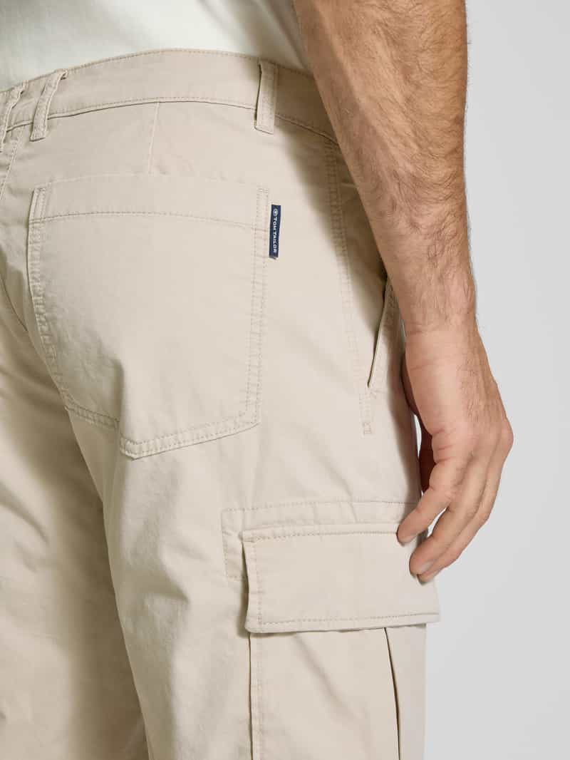 Tom Tailor Regular fit korte vargobroek van puur katoen
