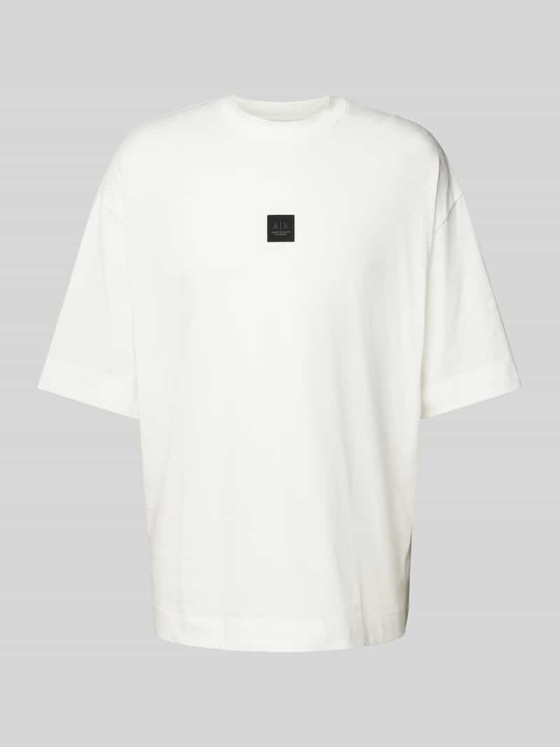 Armani Exchange Oversized T-shirt met labelbadge