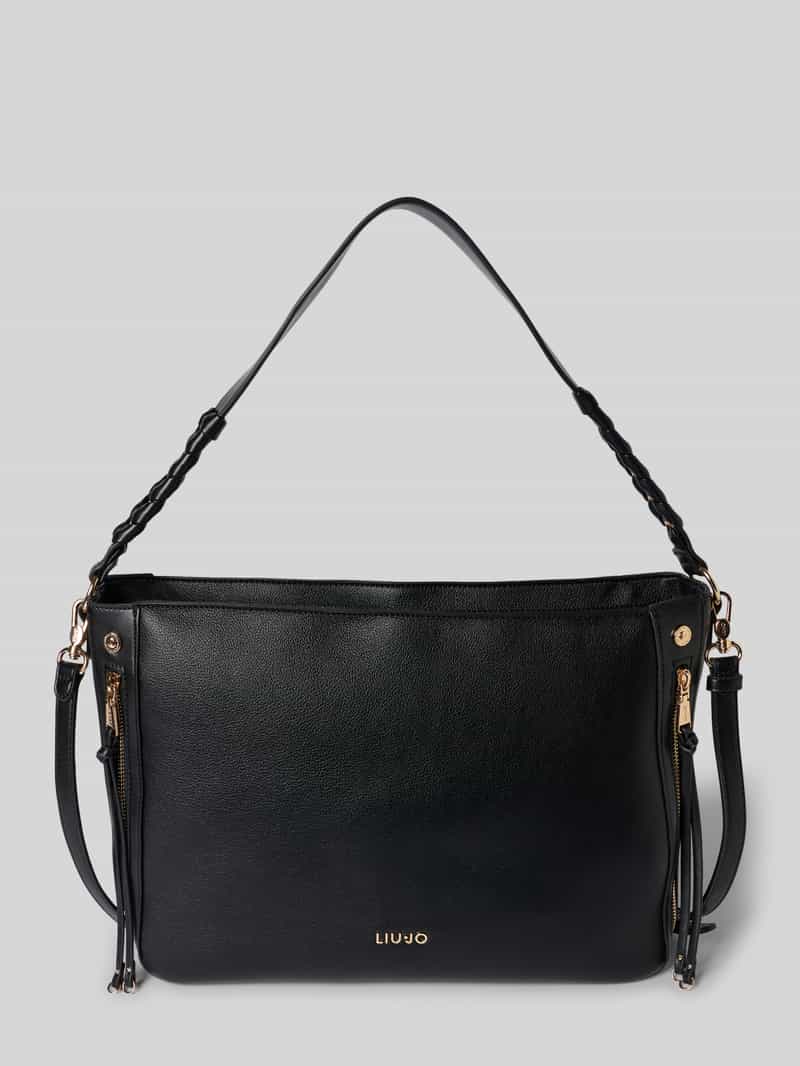 Liu Jo Hobo tas met labeldetail model 'GIHEN' nero