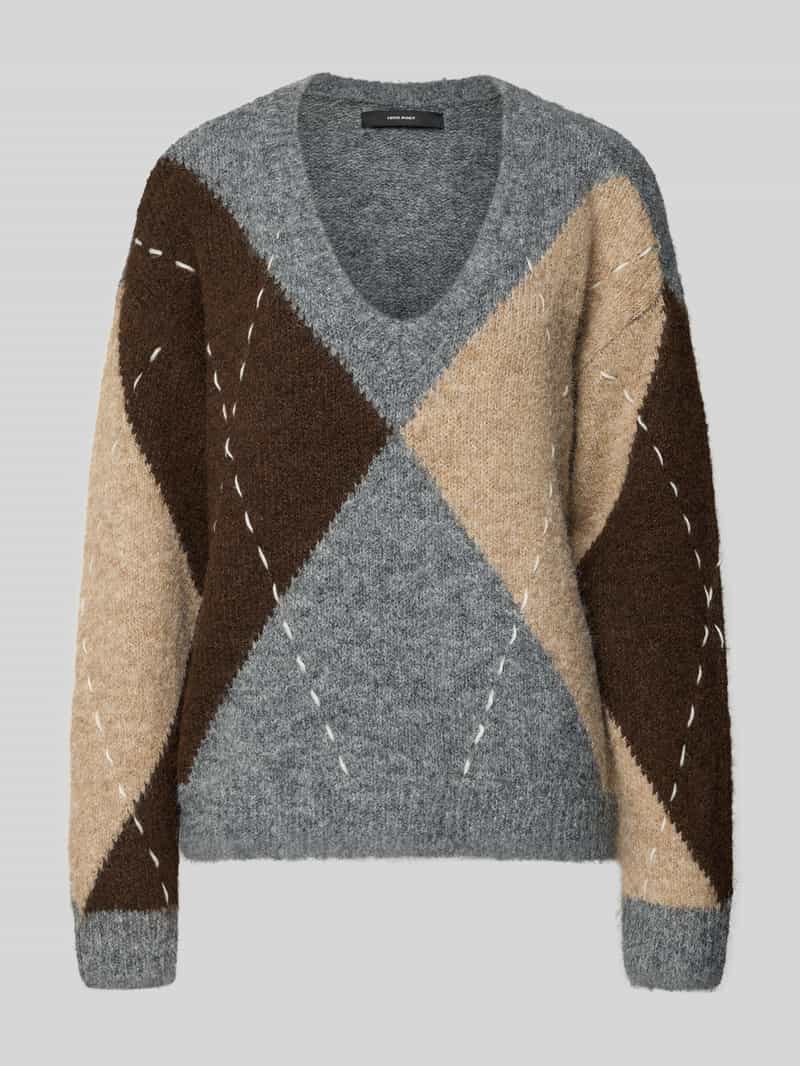 Vero Moda Oversized gebreide pullover met wol model 'BLISS LS'