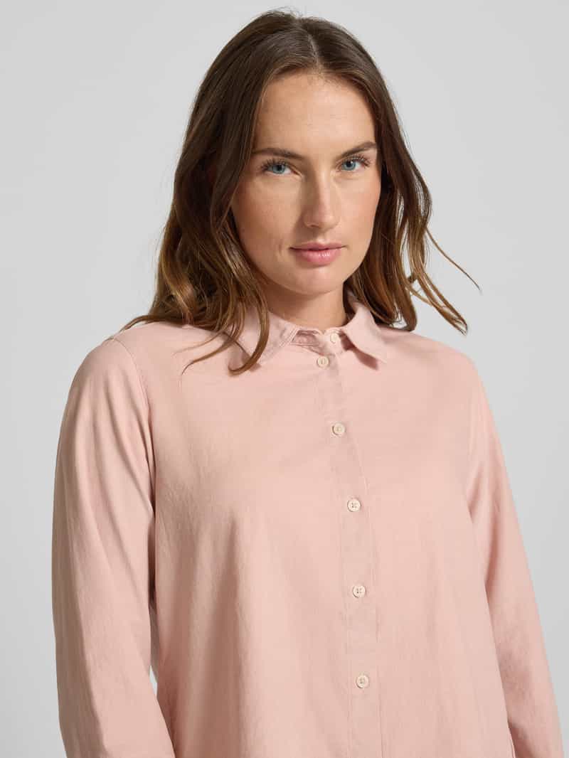 Marc O'Polo Regular fit overhemdblouse van een mix van katoen en lyocell