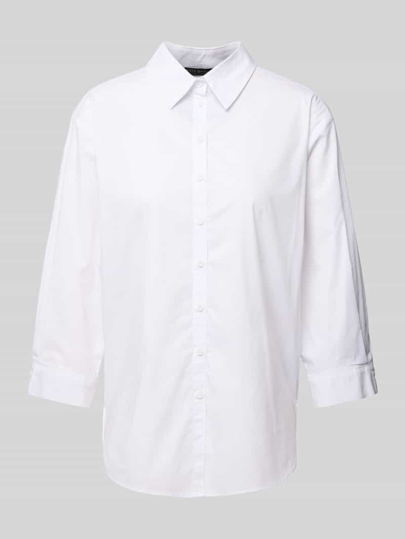 Betty Barclay Regular fit overhemdblouse met 3 4-mouwen