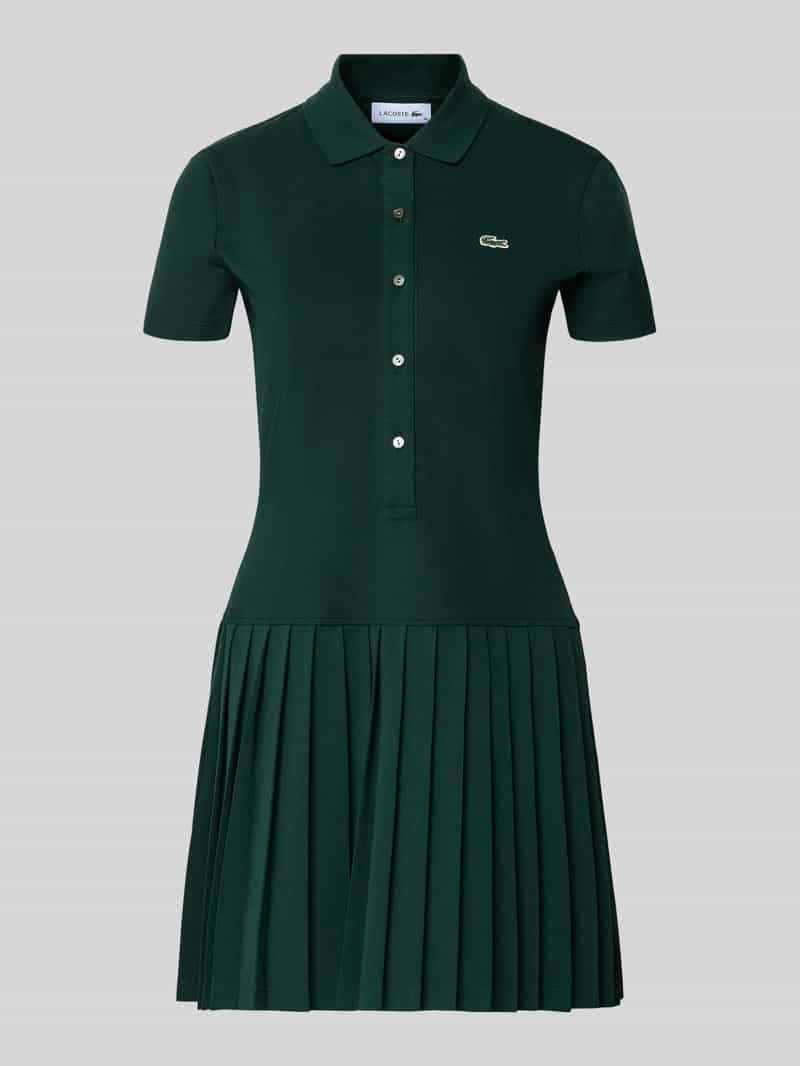 Lacoste Regular fit vrijetijdsjurk van katoenmix