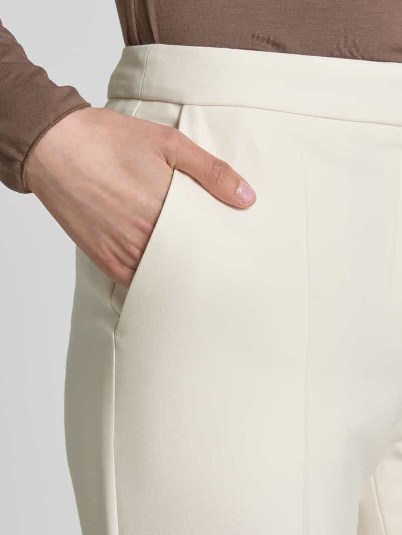 Boss Regular fit stoffen broek met persplooien model 'Timasa'