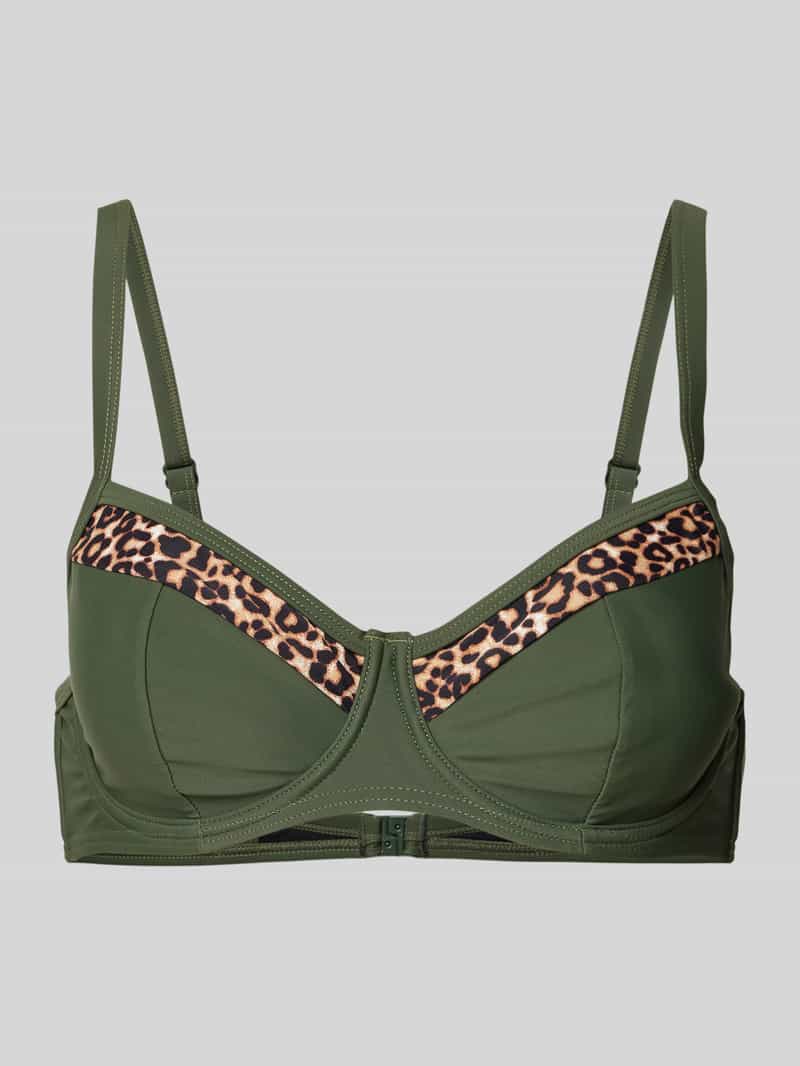 Lascana Bikinitop met beugels Adelin met gedessineerde inzetten