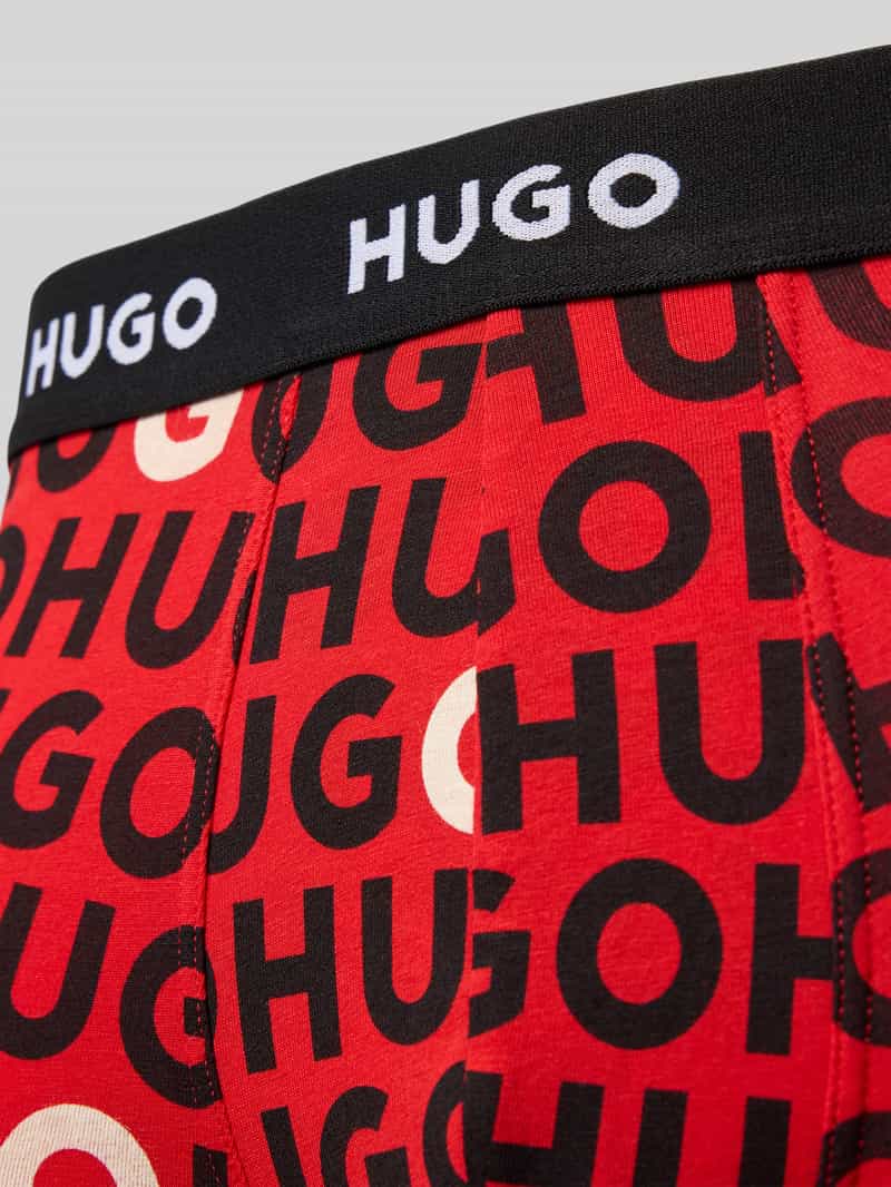 HUGO Boxershort met elastische band in een set van 3 stuks