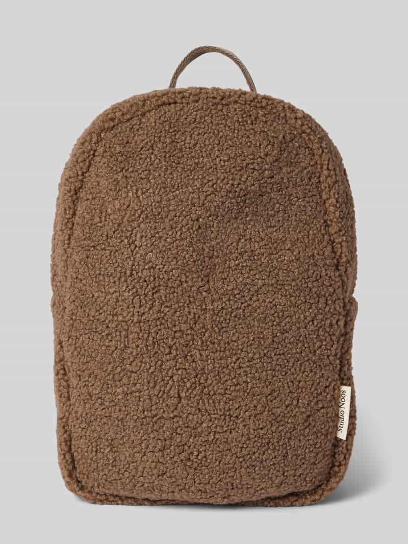 STUDIO NOOS Rugzak met labeldetail model 'teddy'